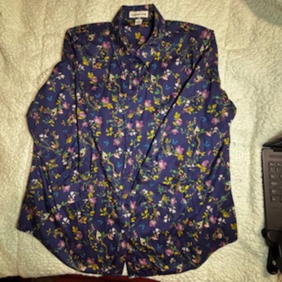 Coldwater Creek Tops - Coldwater Creek 18W Purple No Iron 3/4 length sleeve blouse